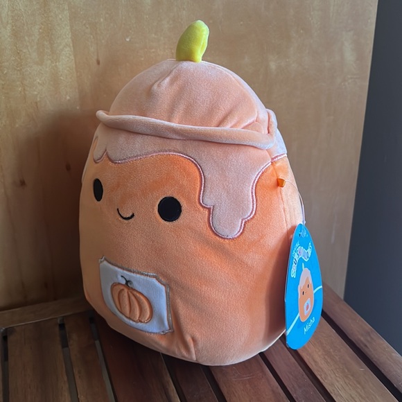 *CROSS LIST* NWT 8” Misha the Pumpkin Scented Candle Squishmallows Halloween - Picture 2 of 6
